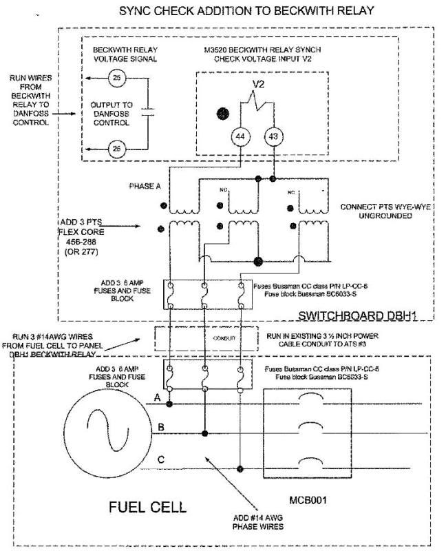 PT Connections to a Beckwith Relay Electrician Talk